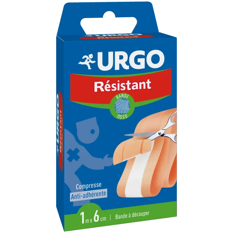 Urgo Résistant Bande à Découper 1mX6cm - Univers Pharmacie