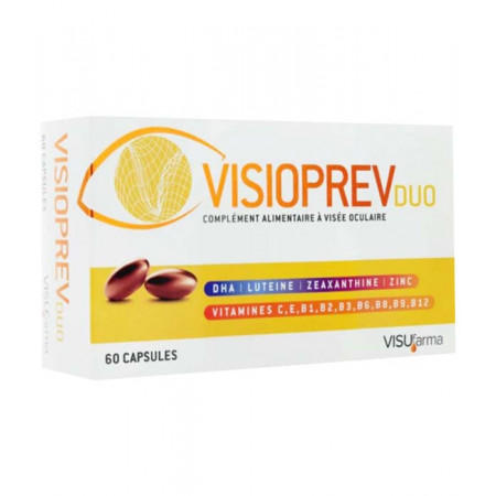 Visioprev Duo 60 capsules - Univers Pharmacie