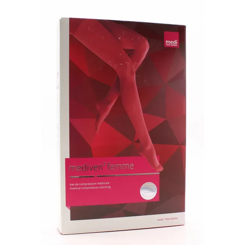 Medi20 Mediven Bas Autofix Picots Élégance Caramel Taille 4L - Univers Pharmacie