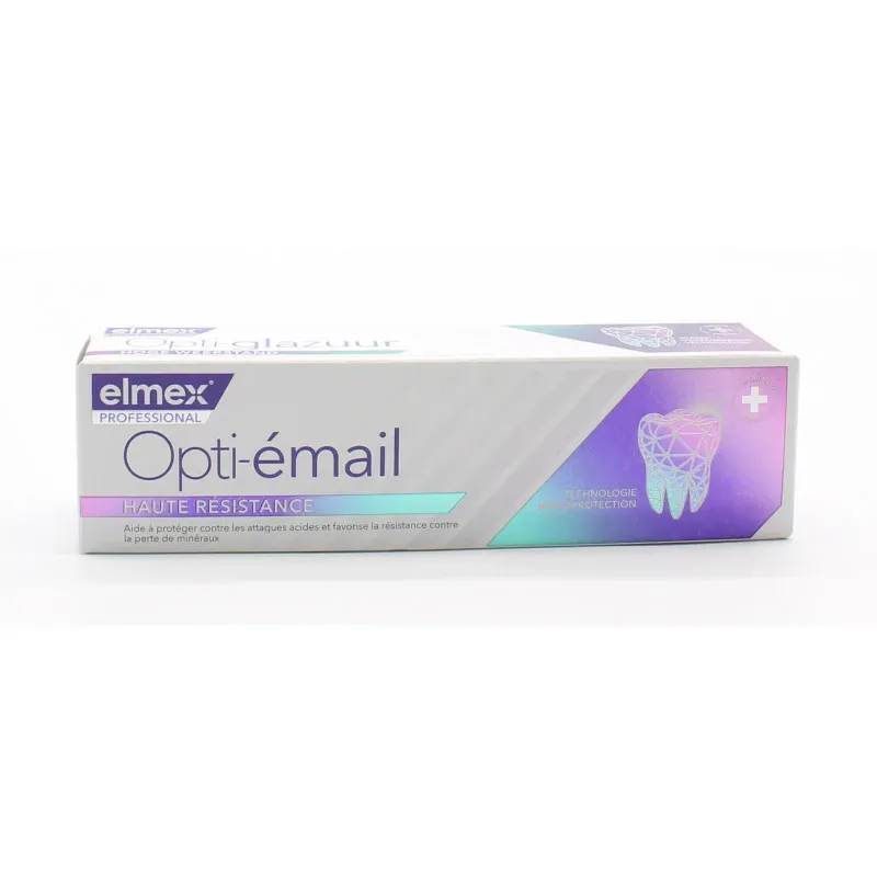 Elmex Opti-émail Dentifrice Haute Résistance 75ml - Univers Pharmacie