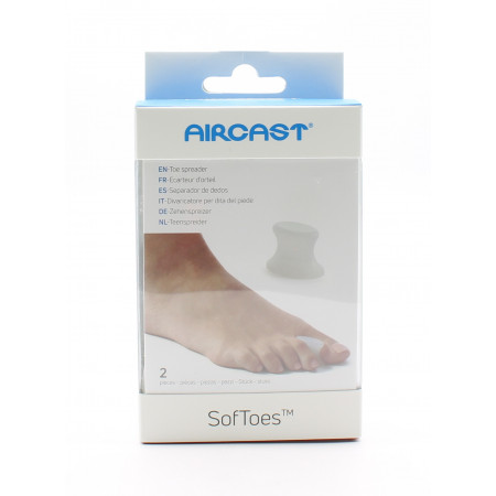 Aircast Softoes Ecarteur d'Orteil x2 - Univers Pharmacie