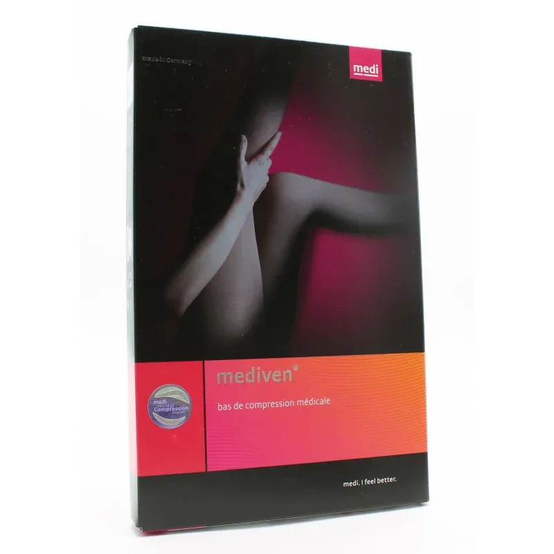Mediven 20 Séduction Bas Jarret Pied Ouvert T4 Long Ficelle - Univers Pharmacie