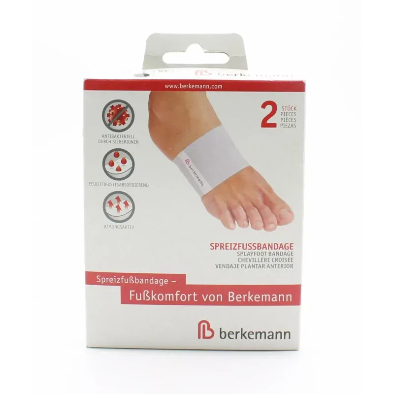 Berkemann Attelle pour Pied Plat Taille L X2 - Univers Pharmacie