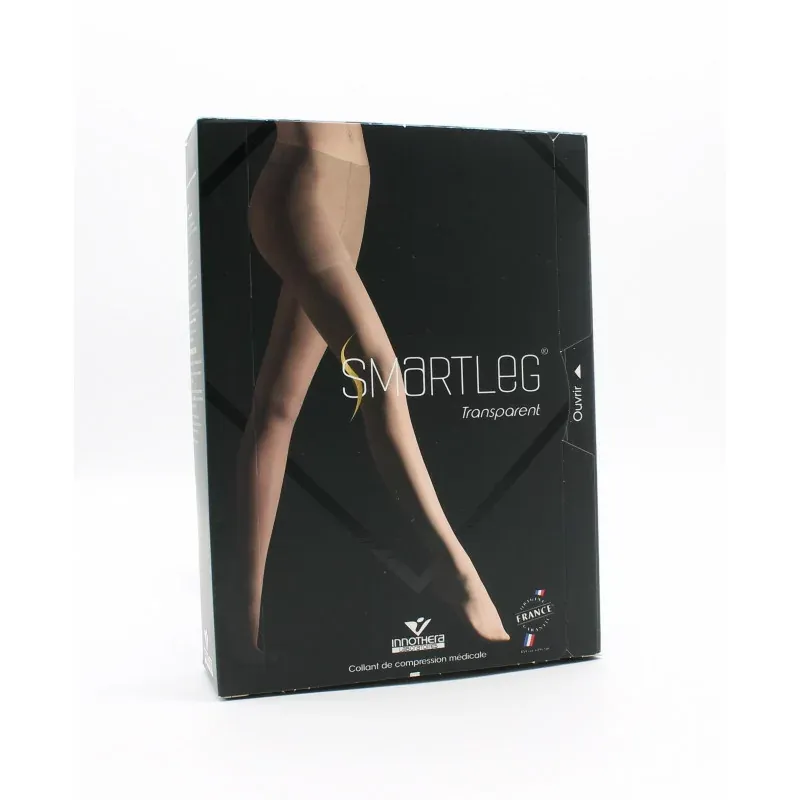 Smartleg Transparent Collant Pied Ouvert T2+ Long Radieuse Soft - Univers Pharmacie