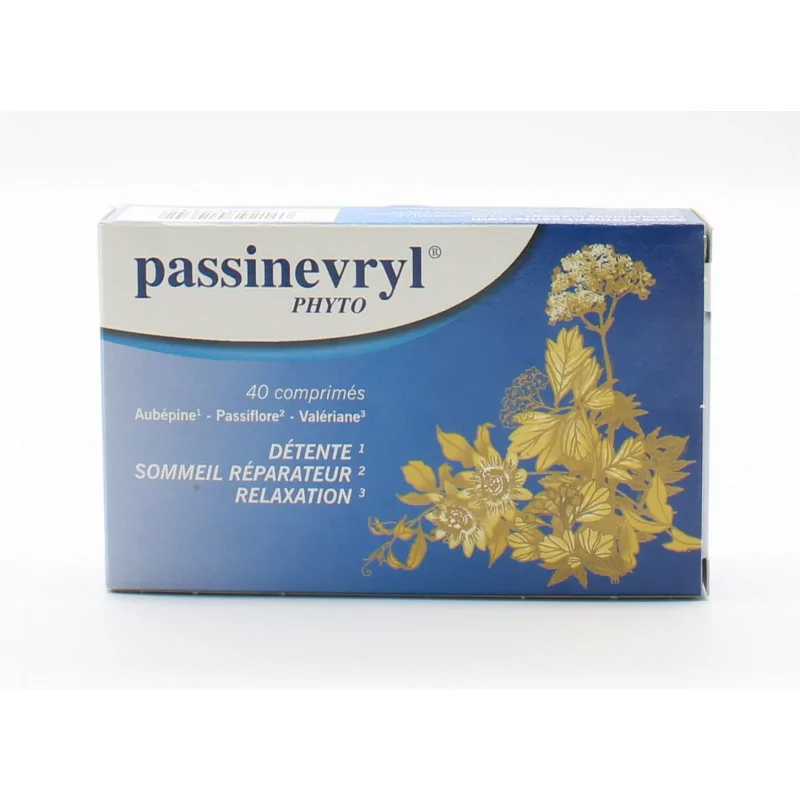 Passinevryl Phyto 40 comprimés - Univers Pharmacie