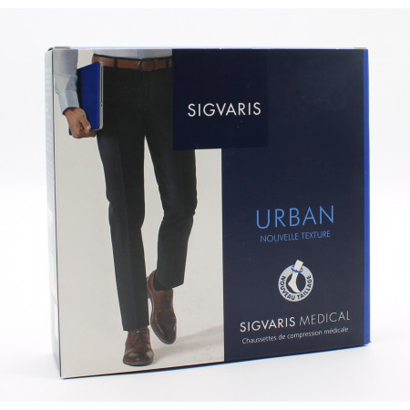 Sigvaris Urban Chaussettes L+ Normal Gris Clair