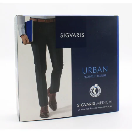 Sigvaris Urban Chaussettes S+ Long Noir - Univers Pharmacie