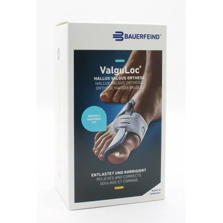 ValguLoc Hallux Valgus Orthese Taille 1 Gauche - Univers Pharmacie