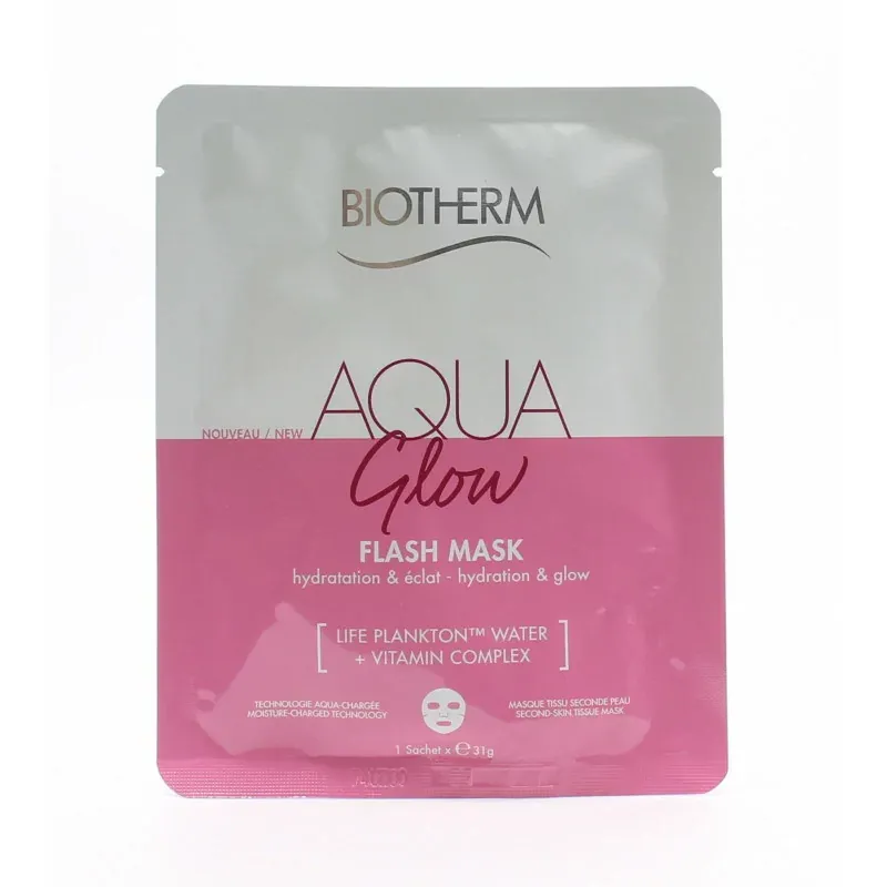 Biotherm Aqua Glow Flash Mask 1 sachet de 31g - Univers Pharmacie
