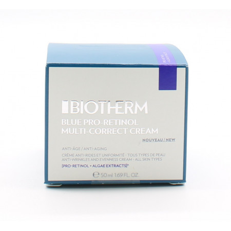 Biotherm Blue Pro-rétinol Crème Multi-Correction 50ml - Univers Pharmacie