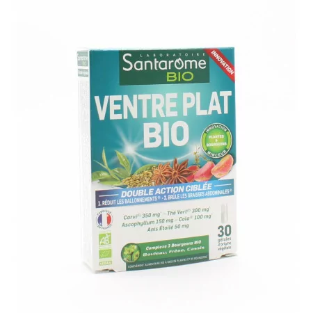 Santarome Bio Ventre Plat 30 gélules - Univers Pharmacie