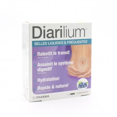 3C Pharma Diarilium 10 unicadoses - Univers Pharmacie