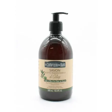 Le Comptoir du Bain Savon d'Alep 500ml - Univers Pharmacie