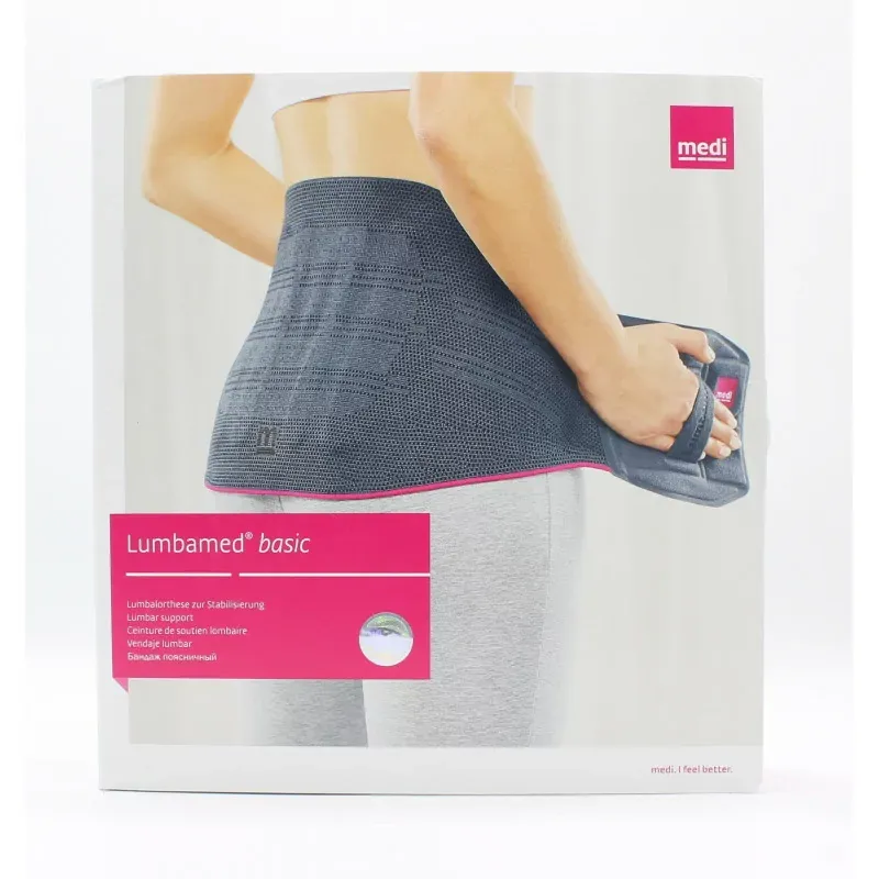 Medi Lumbamed Basic Femme T5 Argent - Univers Pharmacie