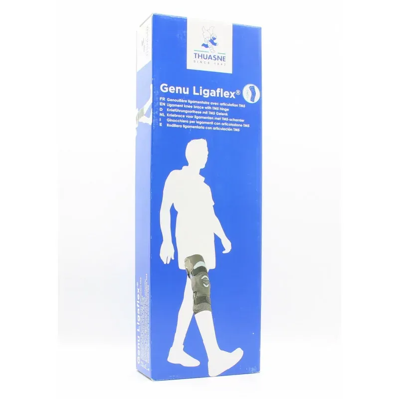 Thuasne Genu Ligaflex Genouillère Ligamentaire 2L Gris - Univers Pharmacie