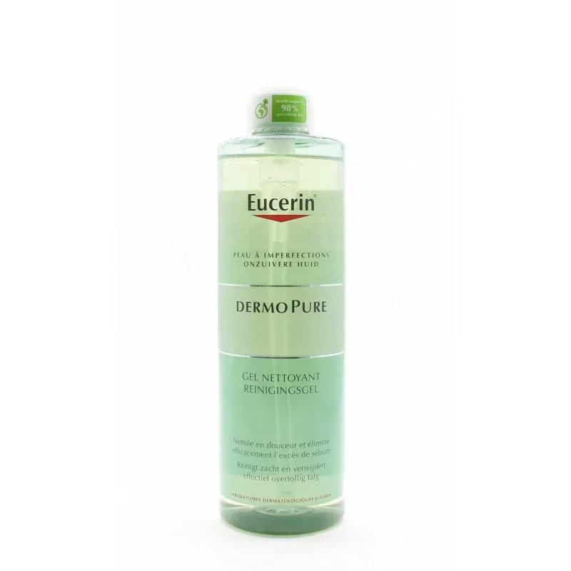 Eucerin DermoPure Gel Nettoyant 400ml - Univers Pharmacie