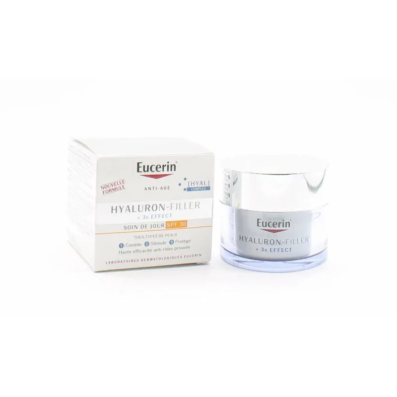 Eucerin Hyaluron-Filler +3x Effect Soin de Jour SPF30 50ml