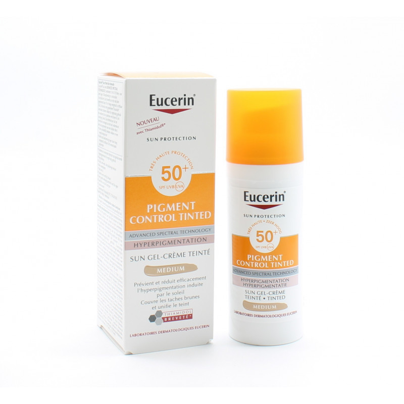 Eucerin Pigment Control Tinted SPF50+ Medium 50ml | Univers Pharmacie