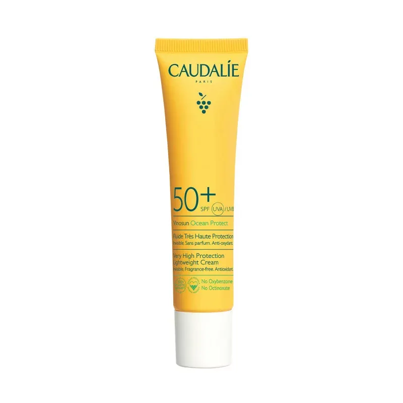 Caudalie Vinosun Fluide Très Haute Protection SPF50+ 40ml - Univers Pharmacie Caudalie Vinosun Fluide Très Haute Protection SPF50+ 40ml - Univers Pharmacie