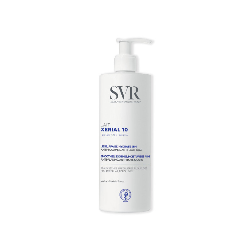 SVR Xerial 10 Lait Corps 400ml - Univers Pharmacie SVR Xerial 10 Lait Corps 400ml - Univers Pharmacie