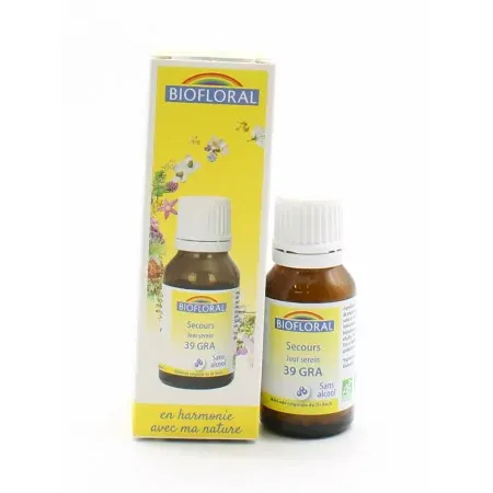 Biofloral Fleurs de Bach Secours Jour Serein 39GRA...