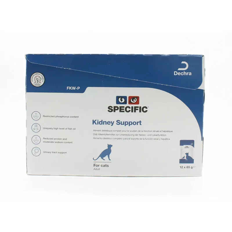 Specific Kidney Support Pâté pour Chat 12x85g  - Univers Pharmacie