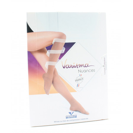 Varisma Nuances Mi-Bas Pied Ouvert T2+ Court Nuance n°3 - Univers Pharmacie
