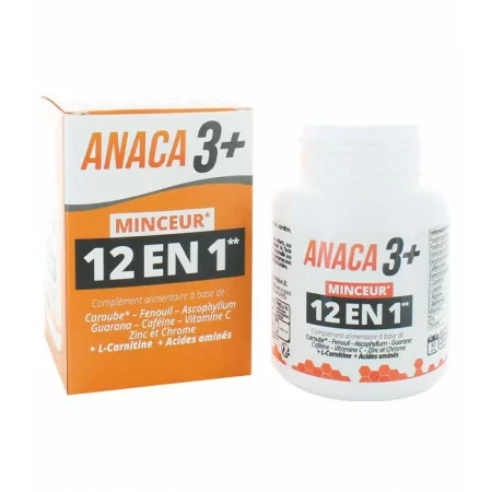 Anaca3+ Minceur 12en1 120 gélules - Univers Pharmacie