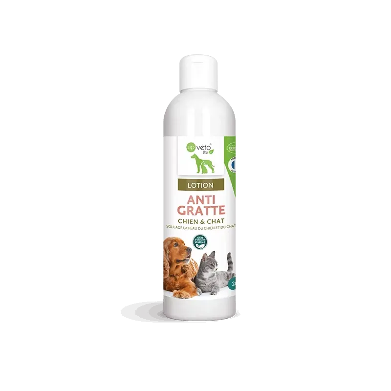 Up Véto Bio Lotion Anti Gratte Chien & Chat 240ml - Univers Pharmacie