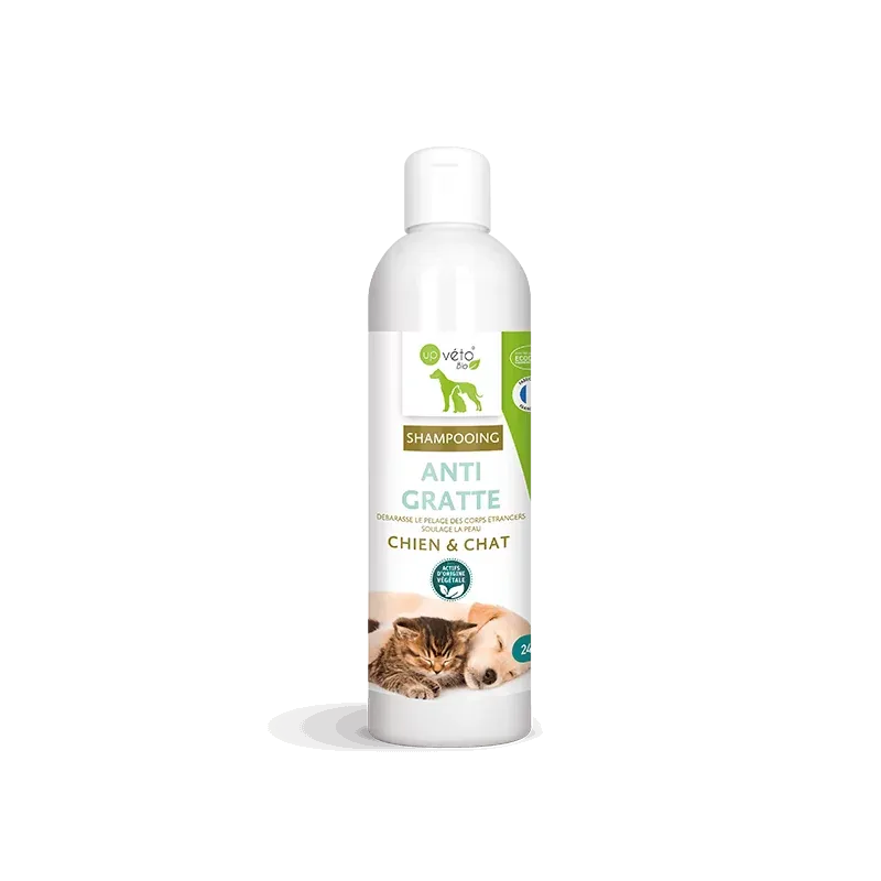 Up Véto Bio Shampooing Anti Gratte Chien & Chat 240ml - Univers Pharmacie