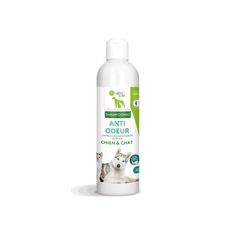 Up Véto Bio Shampooing Anti Odeur Chien & Chat 240ml - Univers Pharmacie