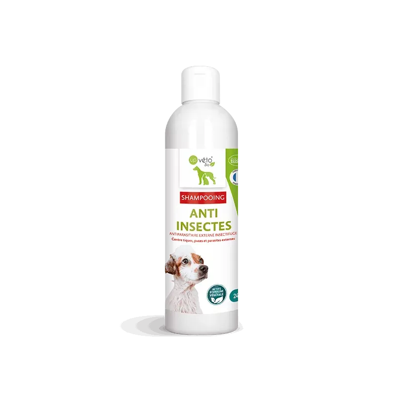 Up Véto Bio Shampooing Anti Insectes Chiens & Chats 240ml - Univers Pharmacie