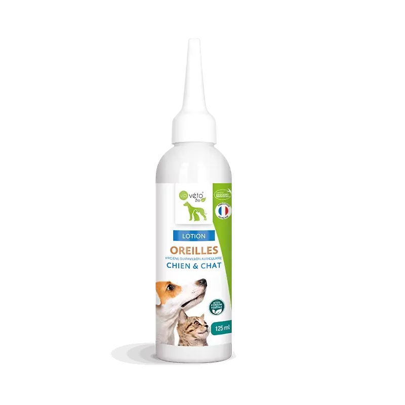 Up Véto Bio Lotion Oreilles Chien & Chat 125ml - Univers Pharmacie