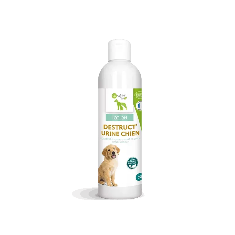 Up Véto Bio Lotion Spray Destruct' Urine Chien 240ml - Univers Pharmacie