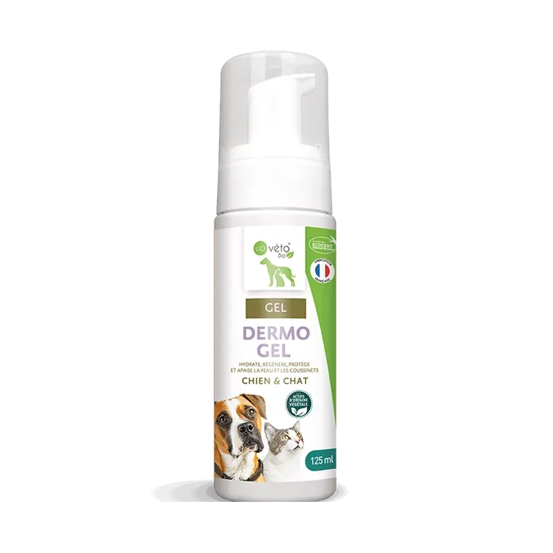Up Véto Bio Dermo Gel Chien & Chat 125ml - Univers Pharmacie