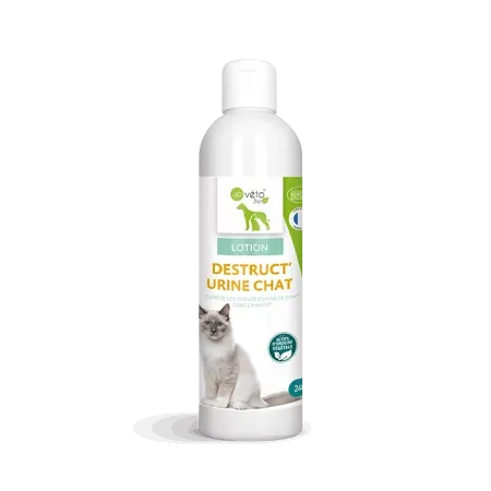 Up Véto Bio Lotion Destruct' Urine Chat 240ml - Univers Pharmacie