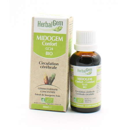 HerbalGem Midogem Confort GC24 Bio 30ml - Univers Pharmacie