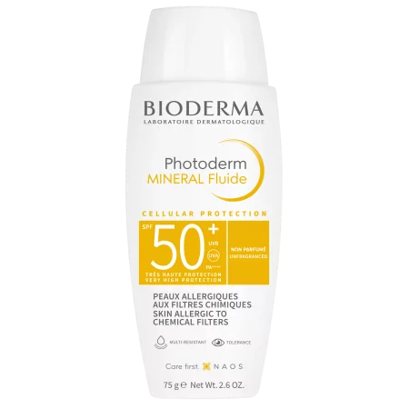 Bioderma Photoderm Mineral Fluide SPF50+ 75g - Univers Pharmacie