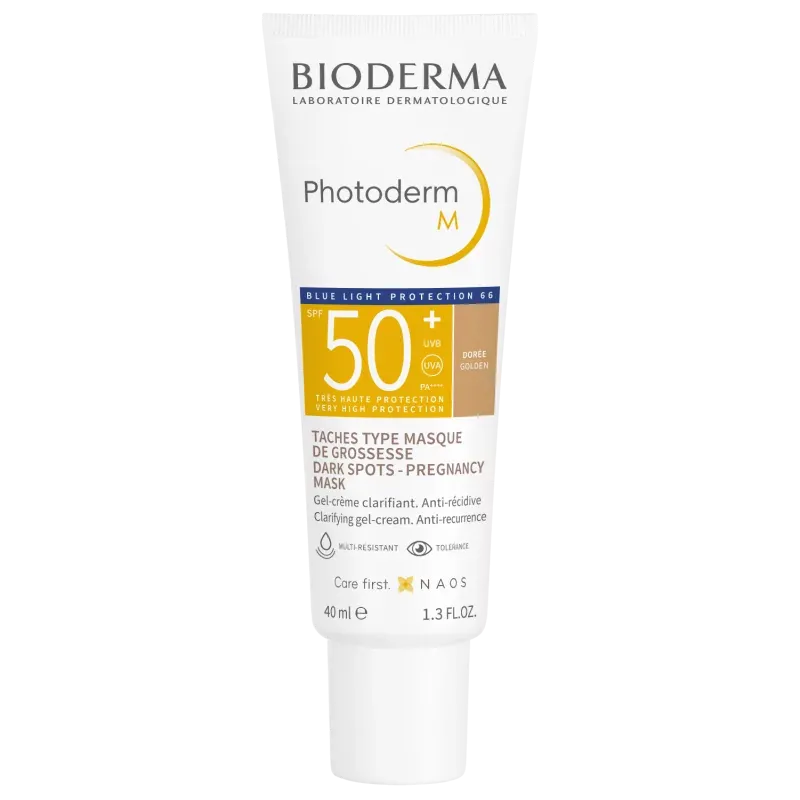 Bioderma Photoderm M Gel-crème SPF50+ Teinte Dorée 40ml - Univers Pharmacie