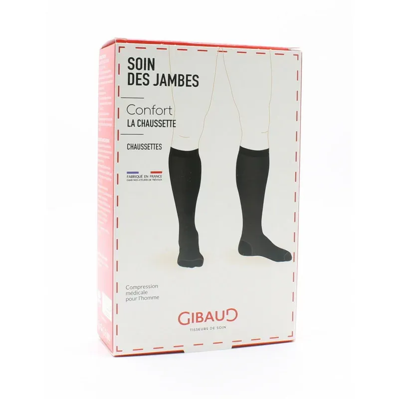 Gibaud Confort La Chaussette Homme T2N Beige - Univers Pharmacie