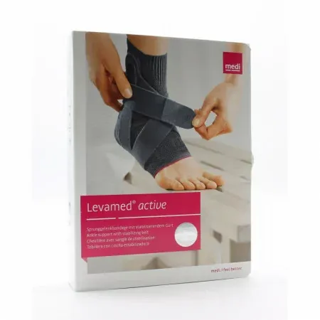 Medi Levamed Active Chevillère Taille 5 Gauche Gris - Univers Pharmacie