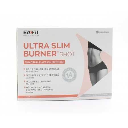 EaFit Ultra Slim Burner Shot X14 - Univers Pharmacie