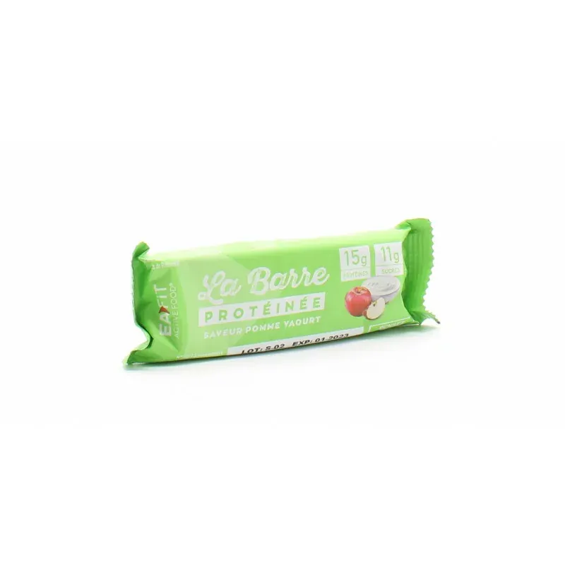 EaFit La Barre Protéinée Saveur Pomme Yaourt 46g - Univers Pharmacie