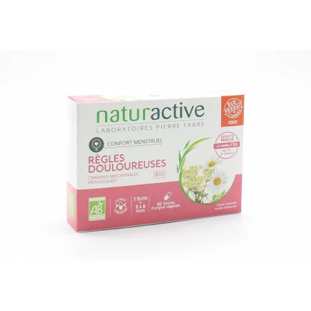 Naturactive Règles Douloureuses Bio 30 gélules - Univers Pharmacie