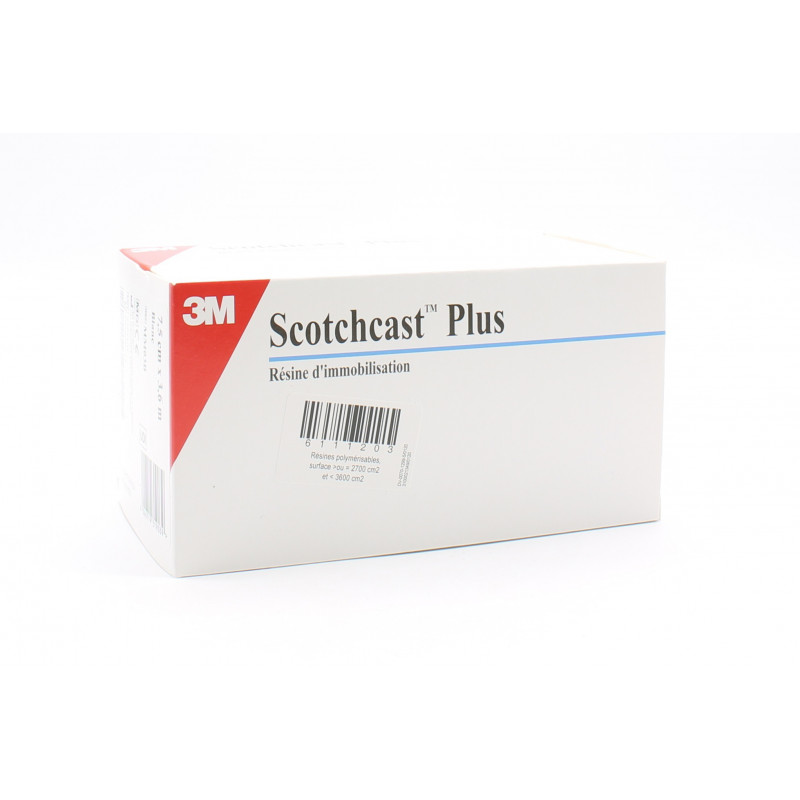 3M Scotchcast Plus Résine d'Immobilisation 7,5cmX3,6m - Univers Pharmacie 3M Scotchcast Plus Résine d'Immobilisation 7,5cmX3,6m - Univers Pharmacie