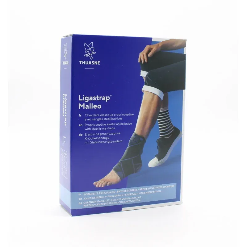 Thuasne Ligastrap Malleo Chevillière Taille 3 Gris - Univers Pharmacie