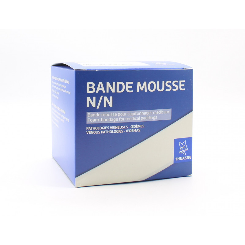 Thuasne Bande Mousse N/N 12mmX10cm - Univers Pharmacie