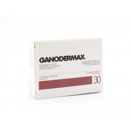 Ganodermax 30 capsules - Univers Pharmacie