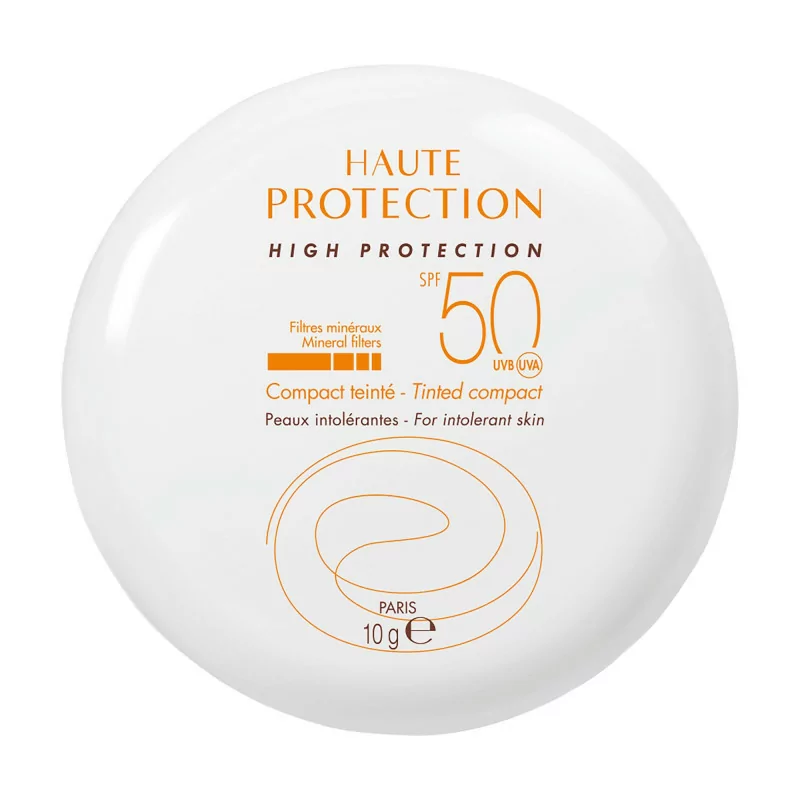 Avène Compact Haute Protection SPF50 Doré 10g - Univers Pharmacie