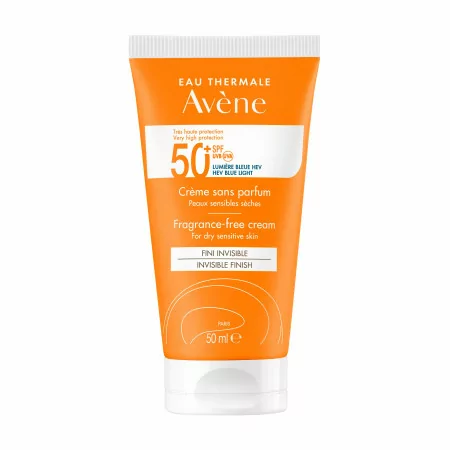 Avène Crème Sans Parfum SPF50+ 50ml - Univers Pharmacie